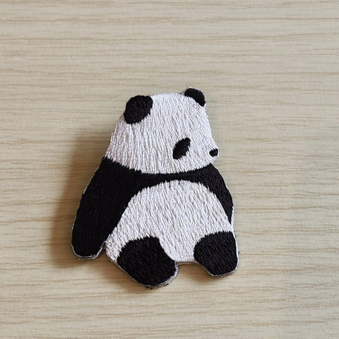 Embroidery Brooch Panda HH [PRE-ORDER]