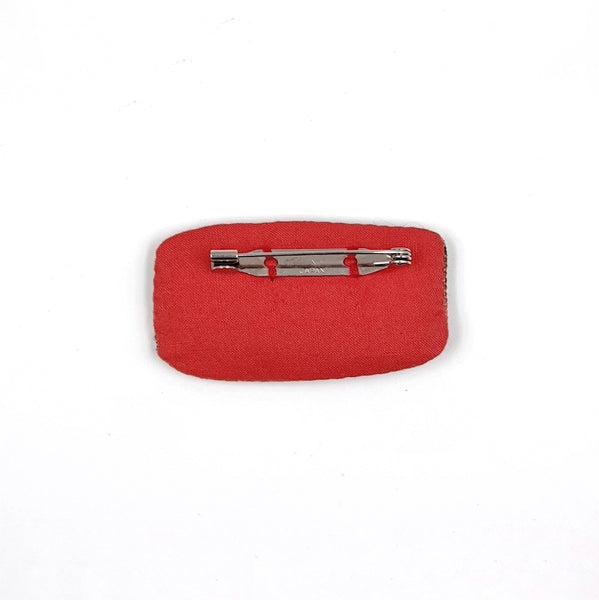Fabric Brooch (Canned Crab Meat)