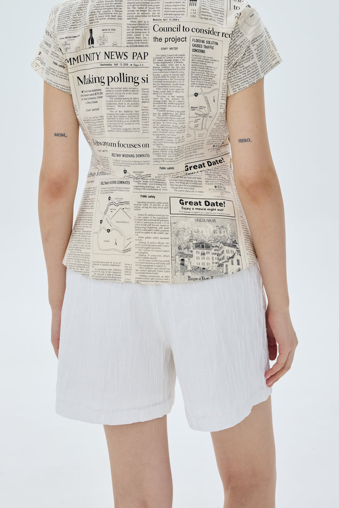 PT Shorts Pintuck [PRE-ORDER]