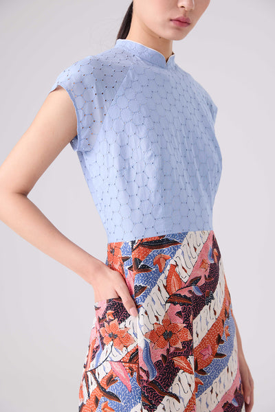 CS Amah Batik Sarong Midi Broderie Anglaise [PRE-ORDER]