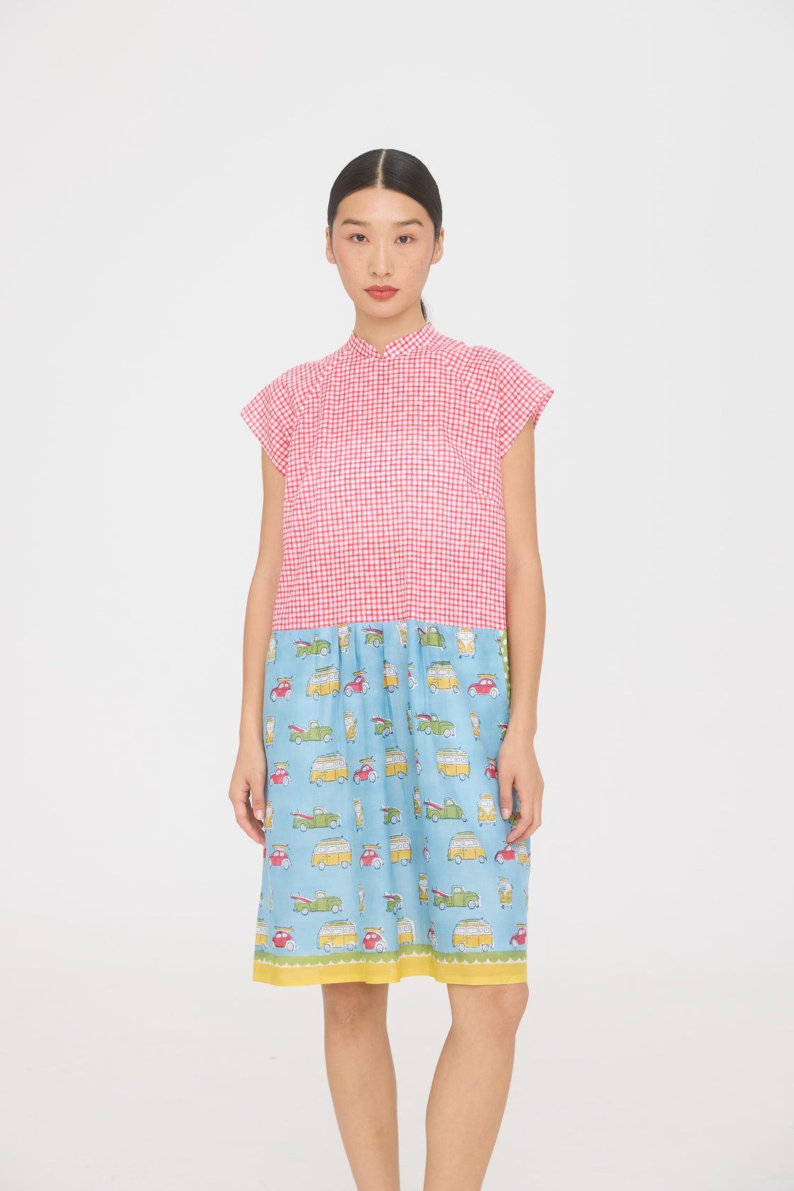 CS Amah Pleated Bottoms Car Print [PRE-ORDER]