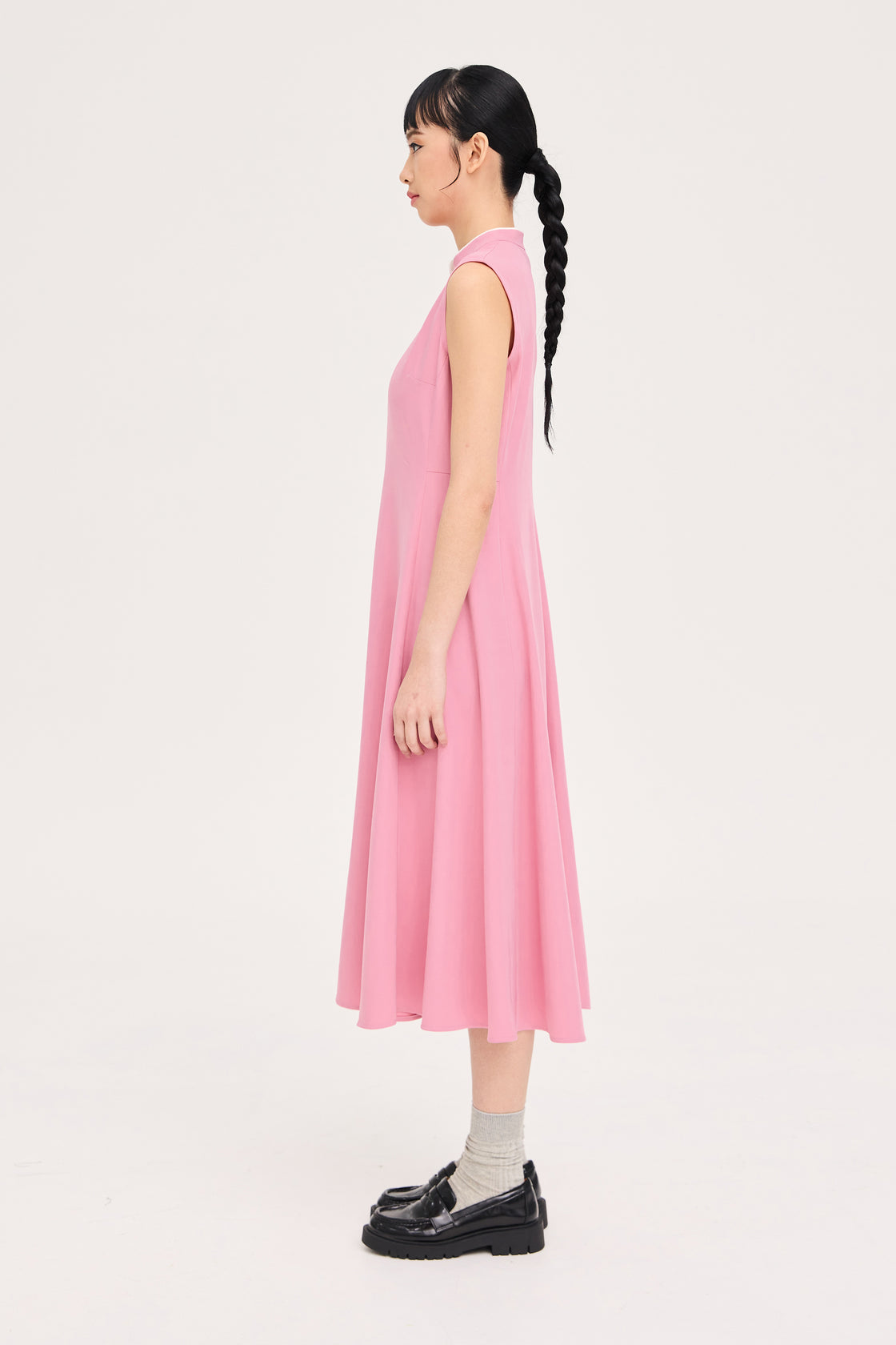 CS Hi Waist Flared Midi Drapery [PRE-ORDER]