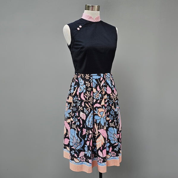 CS Irregular Pleats Fit Flare Batik 3G [PRE-ORDER]