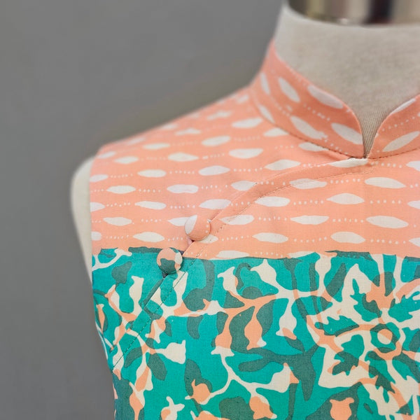 CS Irregular Pleats Fit Flare Batik Stamped [PRE-ORDER]