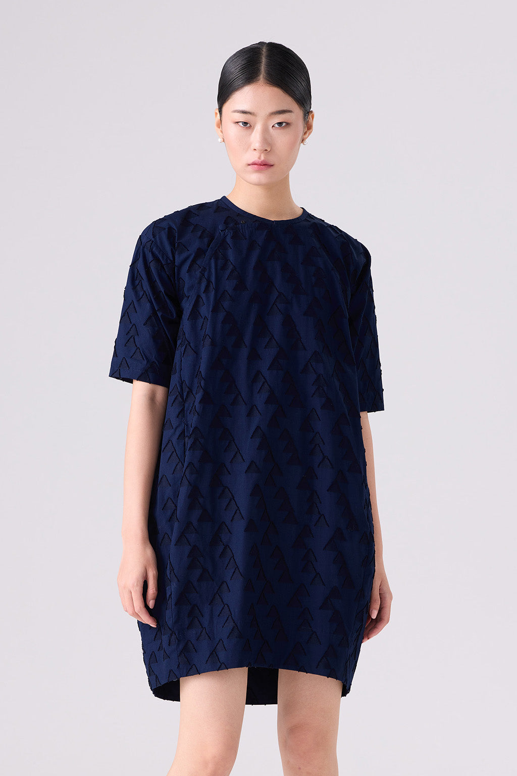 CS Triangle Cut Jacquard Cocoon