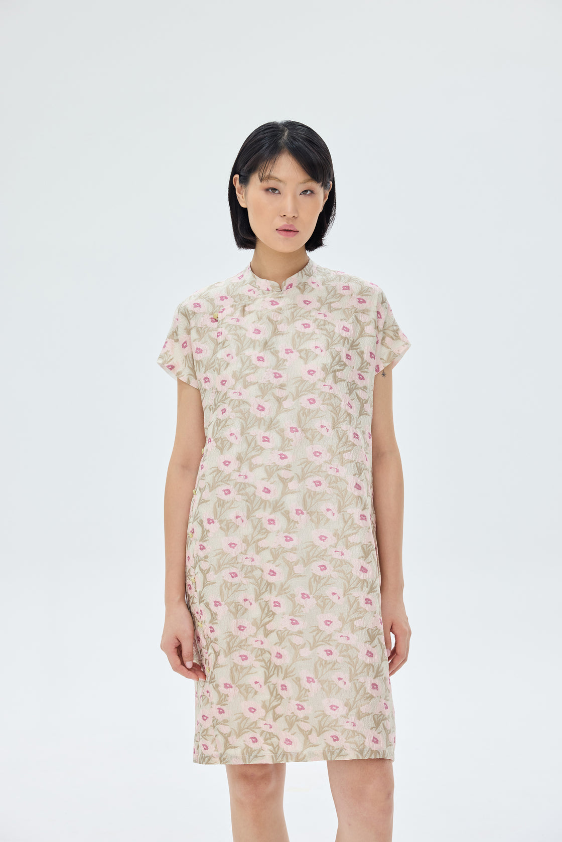 CS Very Trad Floral Jacquard Organza [PRE-ORDER]