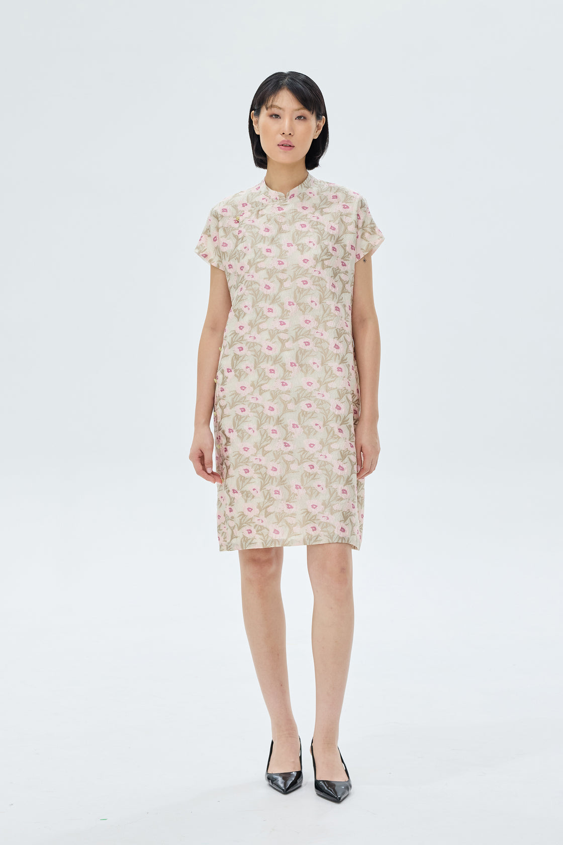 CS Very Trad Floral Jacquard Organza [PRE-ORDER]