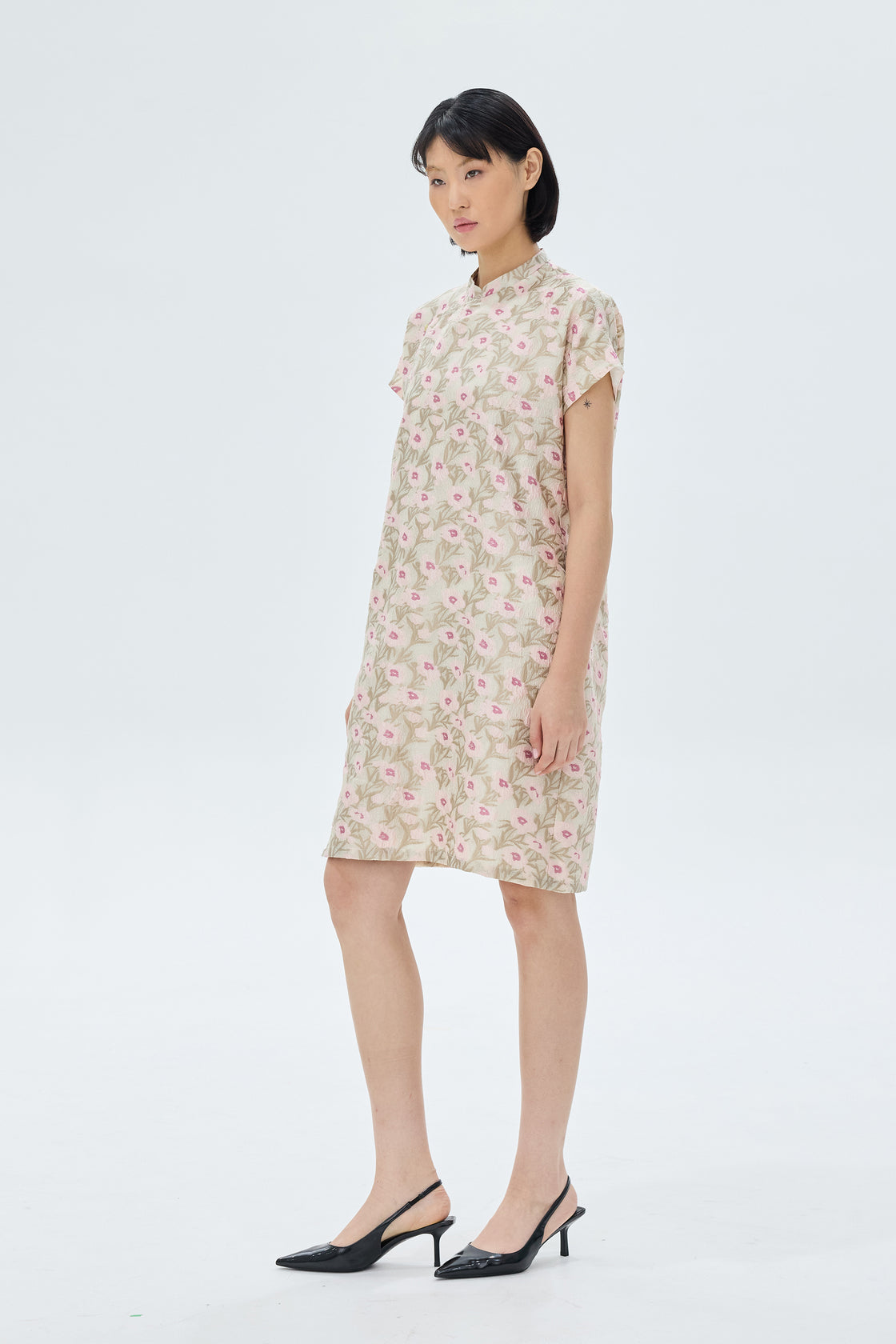 CS Very Trad Floral Jacquard Organza [PRE-ORDER]