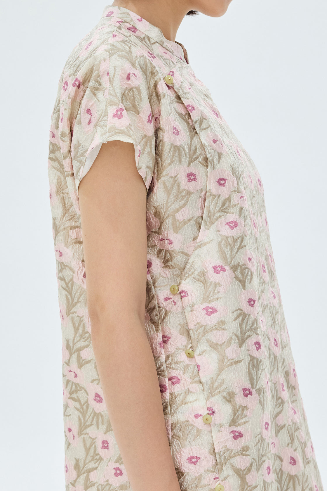 CS Very Trad Floral Jacquard Organza [PRE-ORDER]