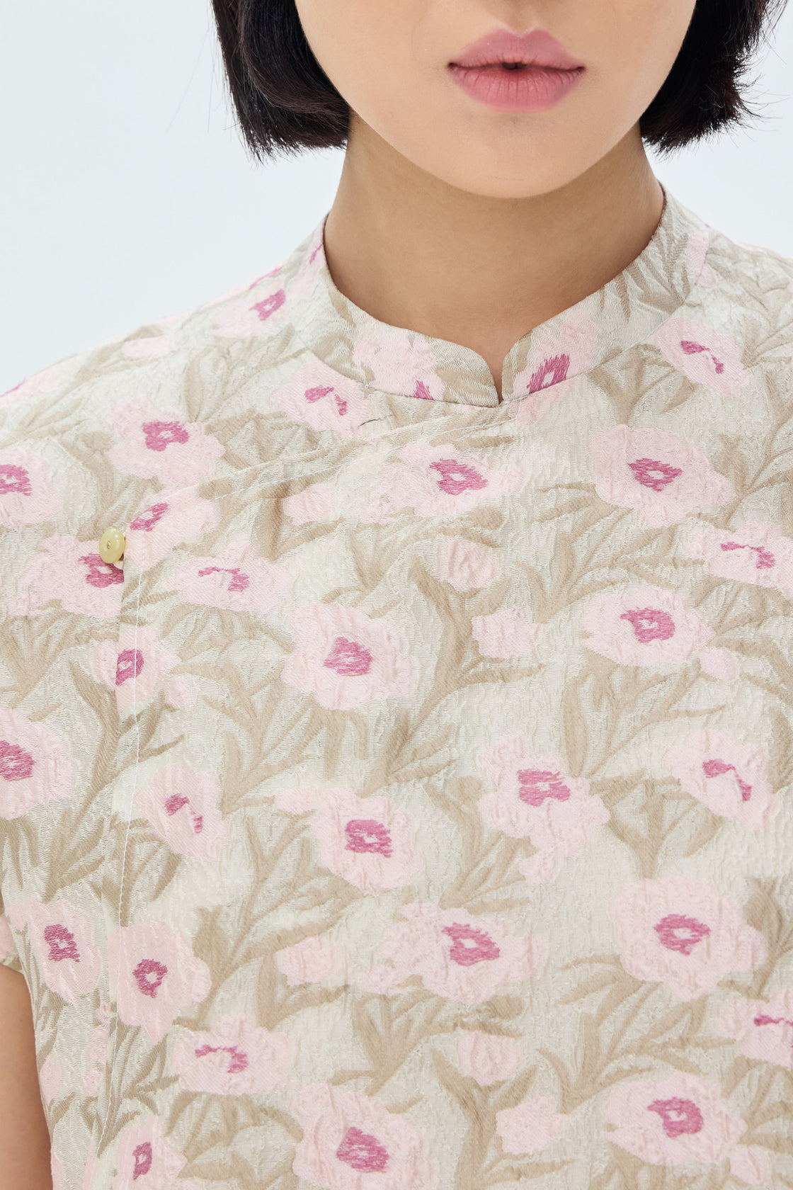 CS Very Trad Floral Jacquard Organza [PRE-ORDER]