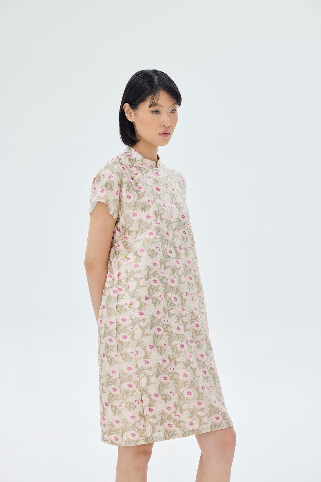 CS Very Trad Floral Jacquard Organza [PRE-ORDER]
