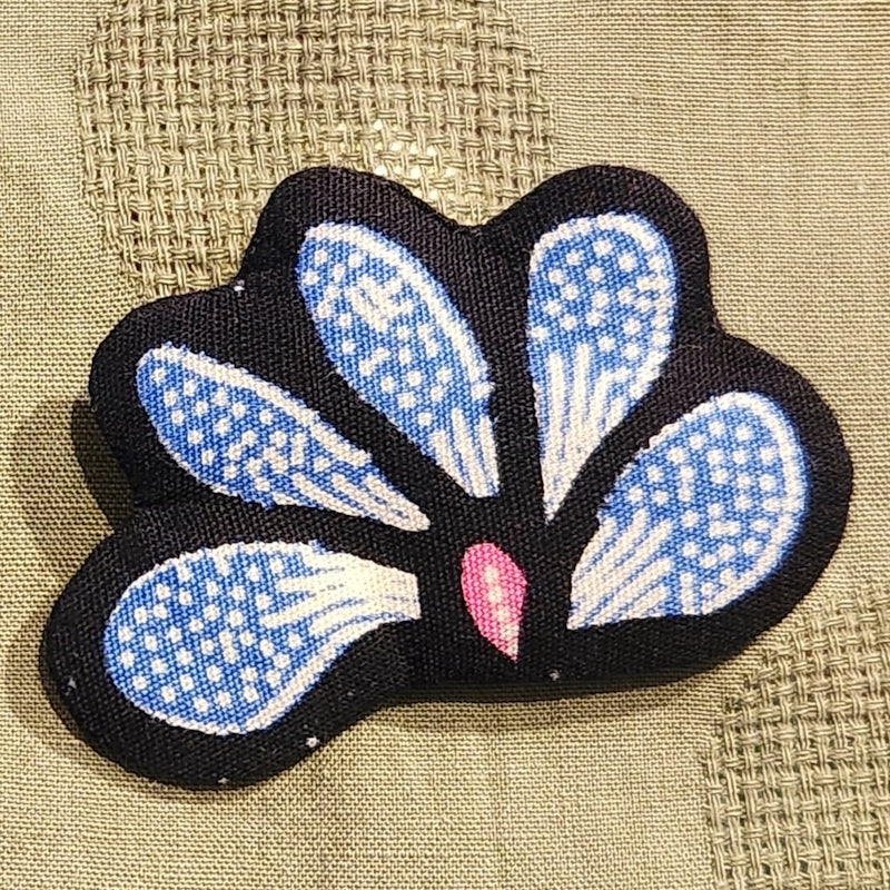 Fabric Brooch (Batik Flower)