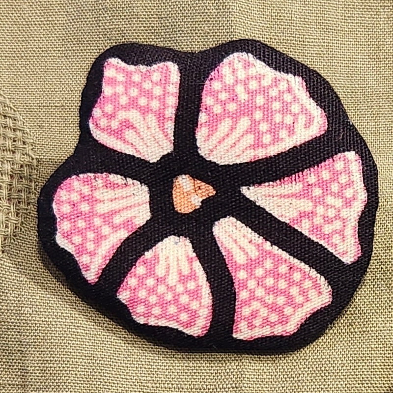 Fabric Brooch (Batik Flower)