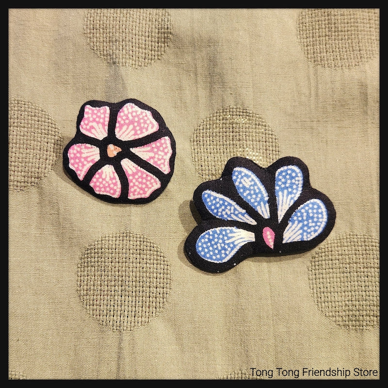 Fabric Brooch (Batik Flower)