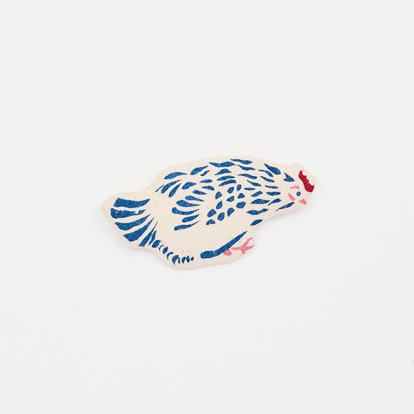 Fabric Brooch (Chicken) [PRE-ORDER]