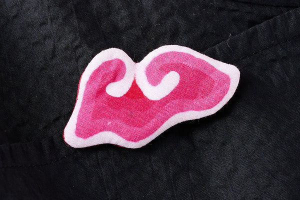 Fabric Mega Mendung Brooch