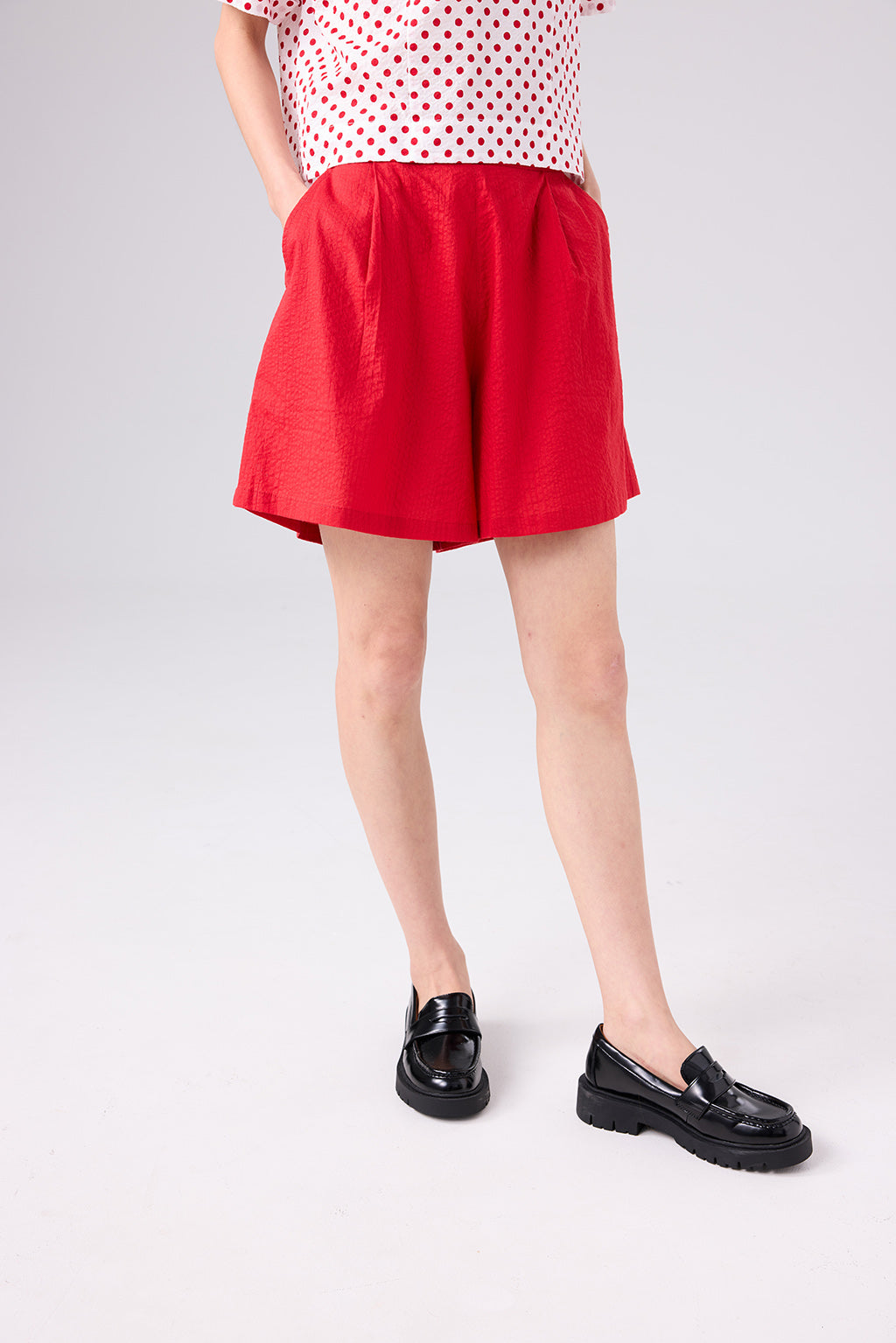 PT Shorts Flared Salt Shrunk