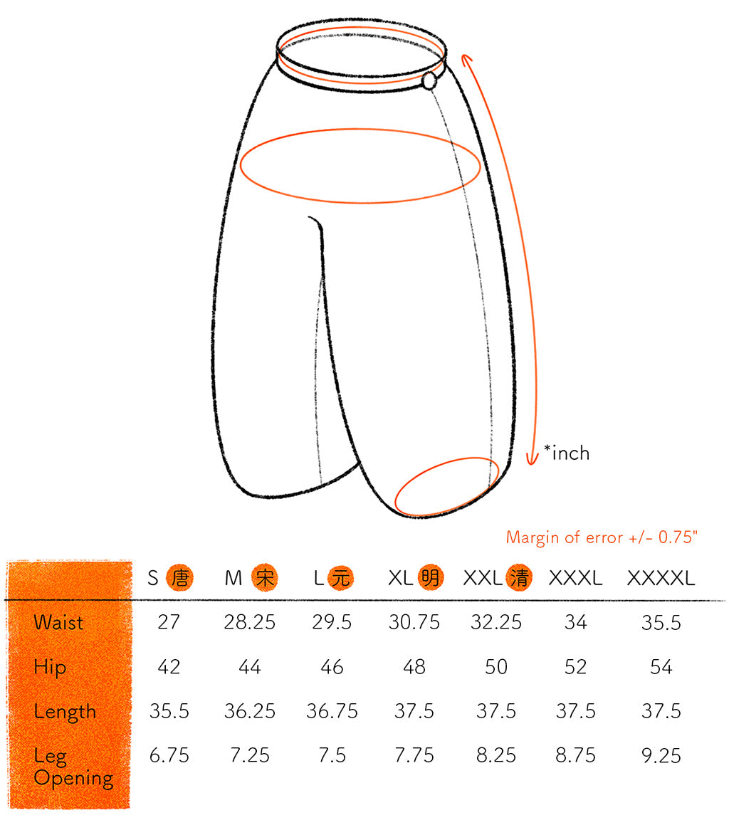 PT Tapered Hem [PRE-ORDER]