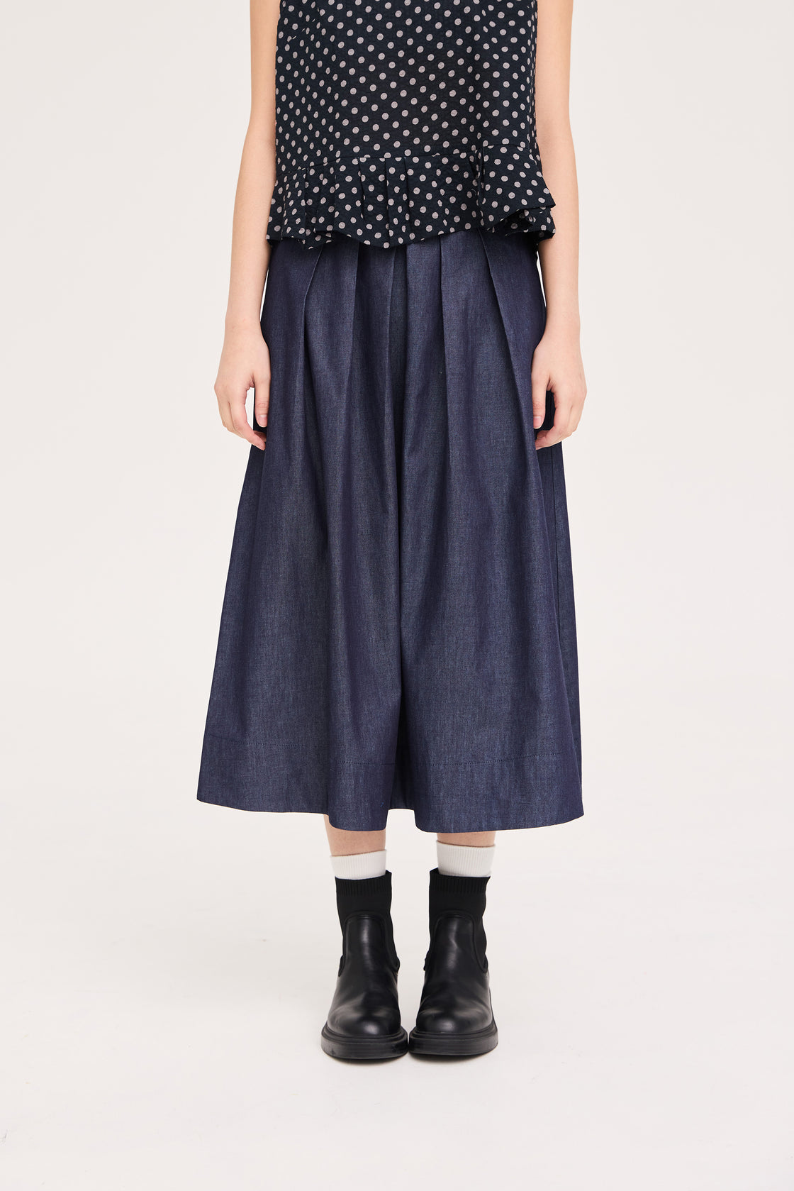 SK Pleated Midi Skirt [PRE-ORDER]