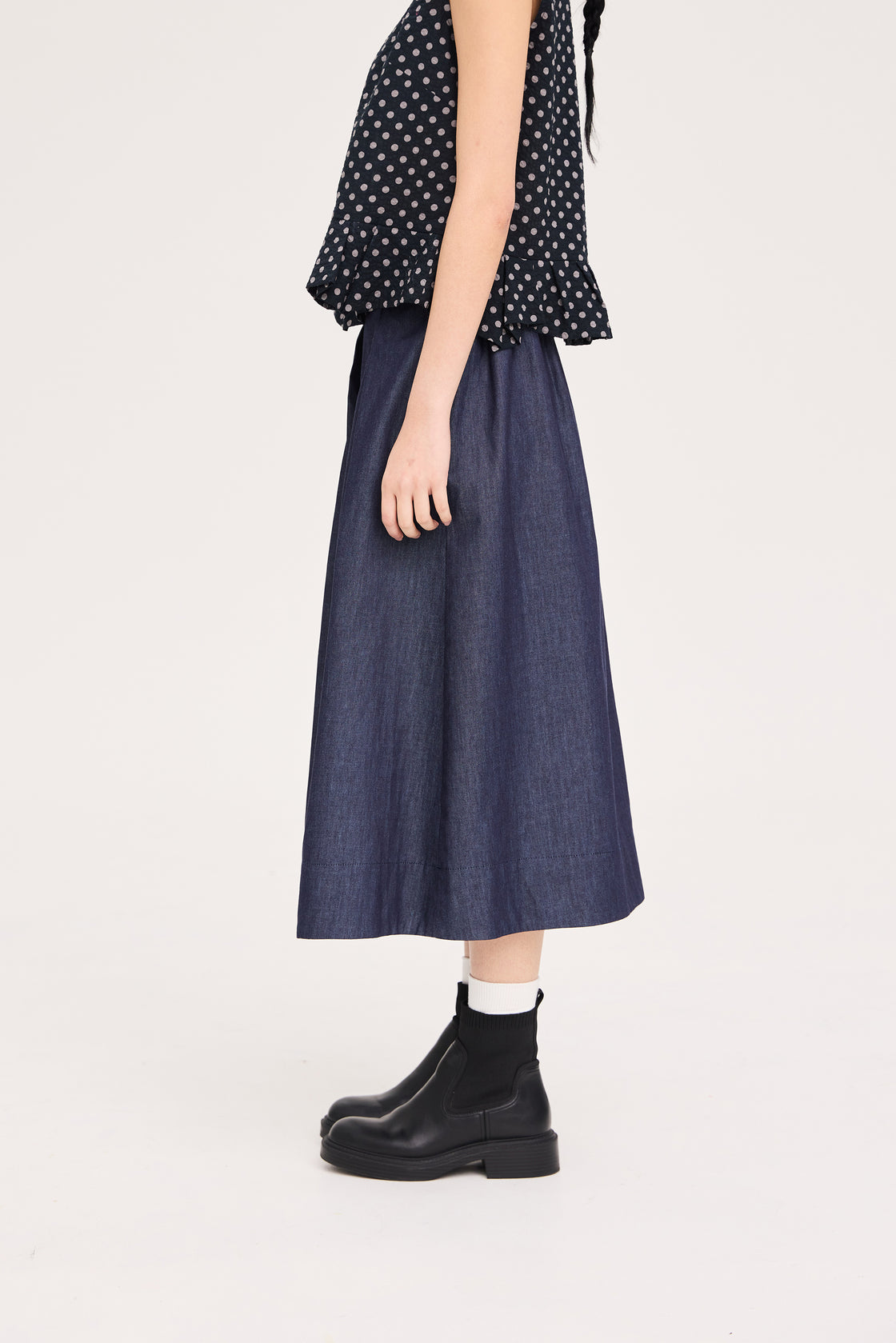 SK Pleated Midi Skirt [PRE-ORDER]