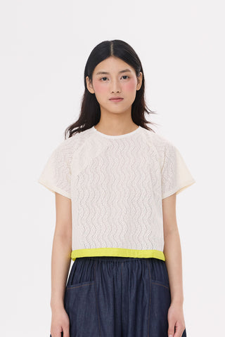 TP Cropped Amah Pull String Lace
