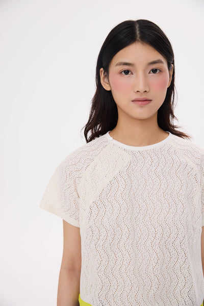 TP Cropped Amah Pull String Lace