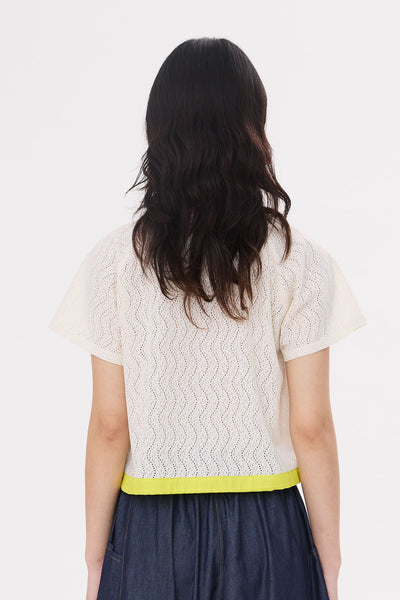 TP Cropped Amah Pull String Lace