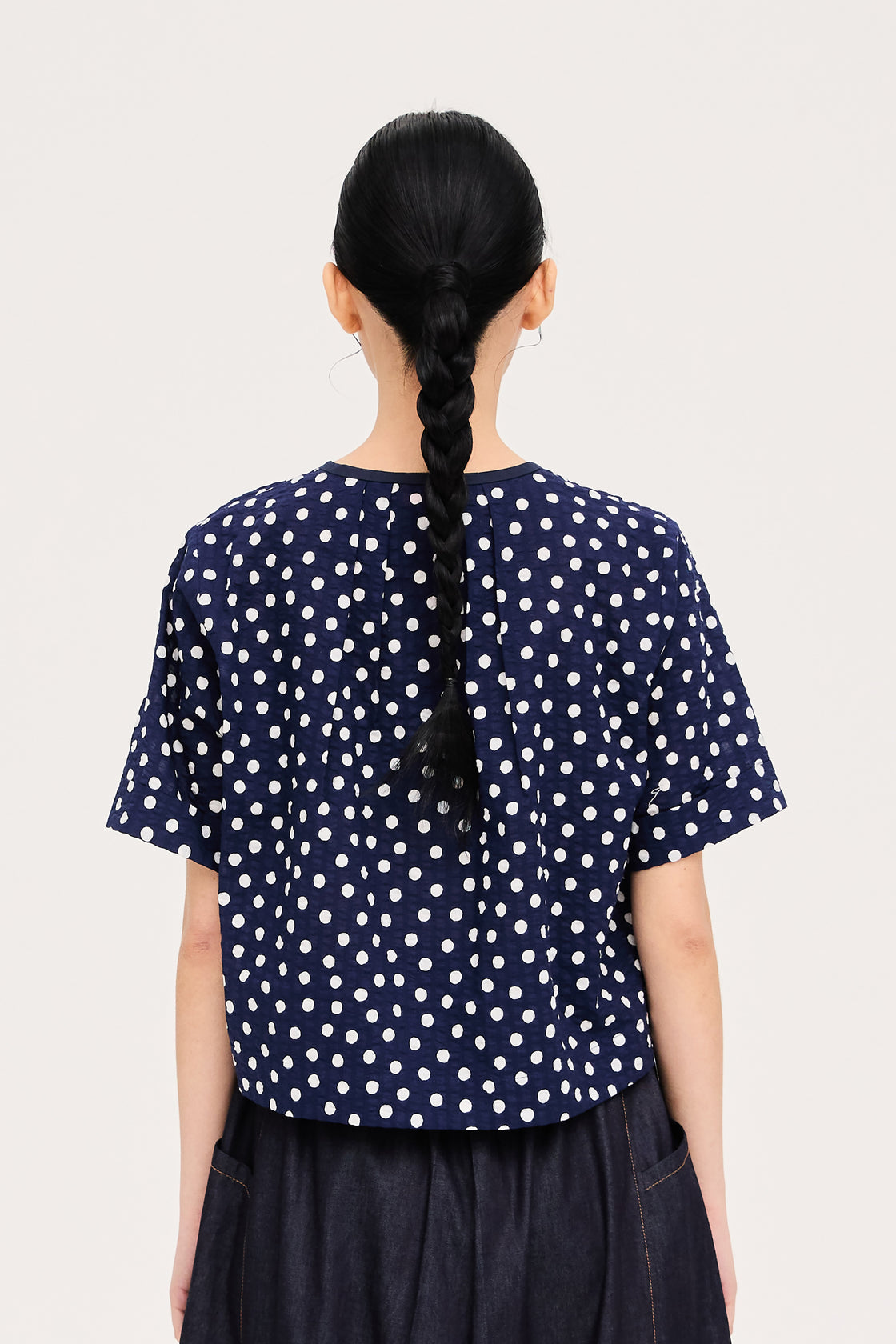 TP Cropped B Pleats Polka Dots [PRE-ORDER]