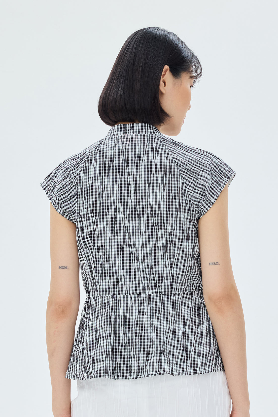 TP Kasoh Gingham Pintuck [PRE-ORDER]