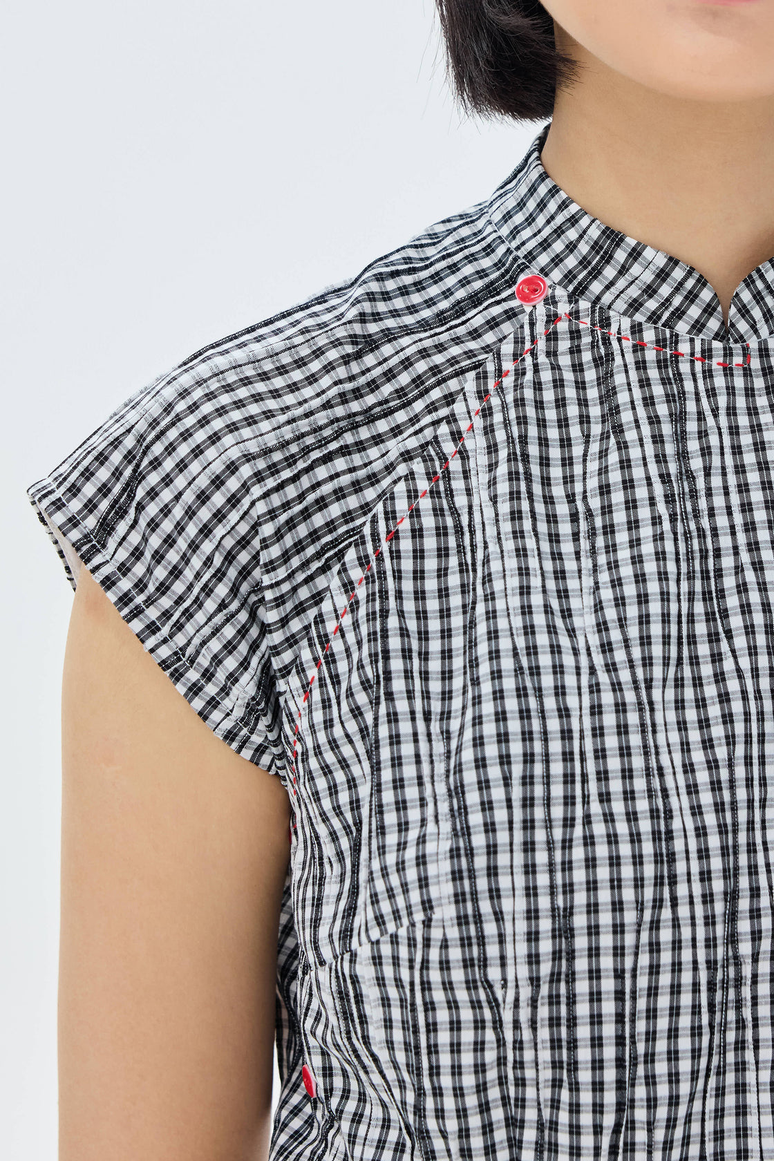TP Kasoh Gingham Pintuck [PRE-ORDER]