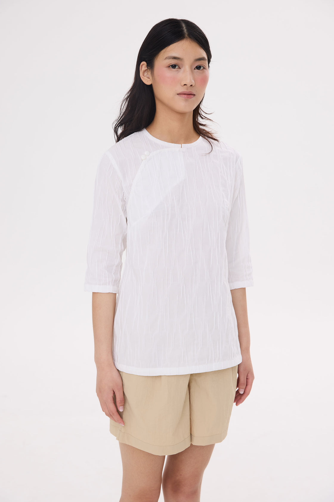 TP Long Blouse Pin Tucked [PRE-ORDER]