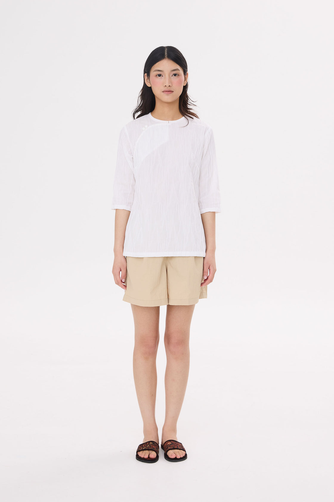 TP Long Blouse Pin Tucked [PRE-ORDER]