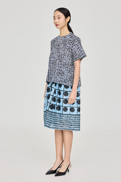 TP Oversized T-Shirt Salt-Shrunk Grids [PRE-ORDER]