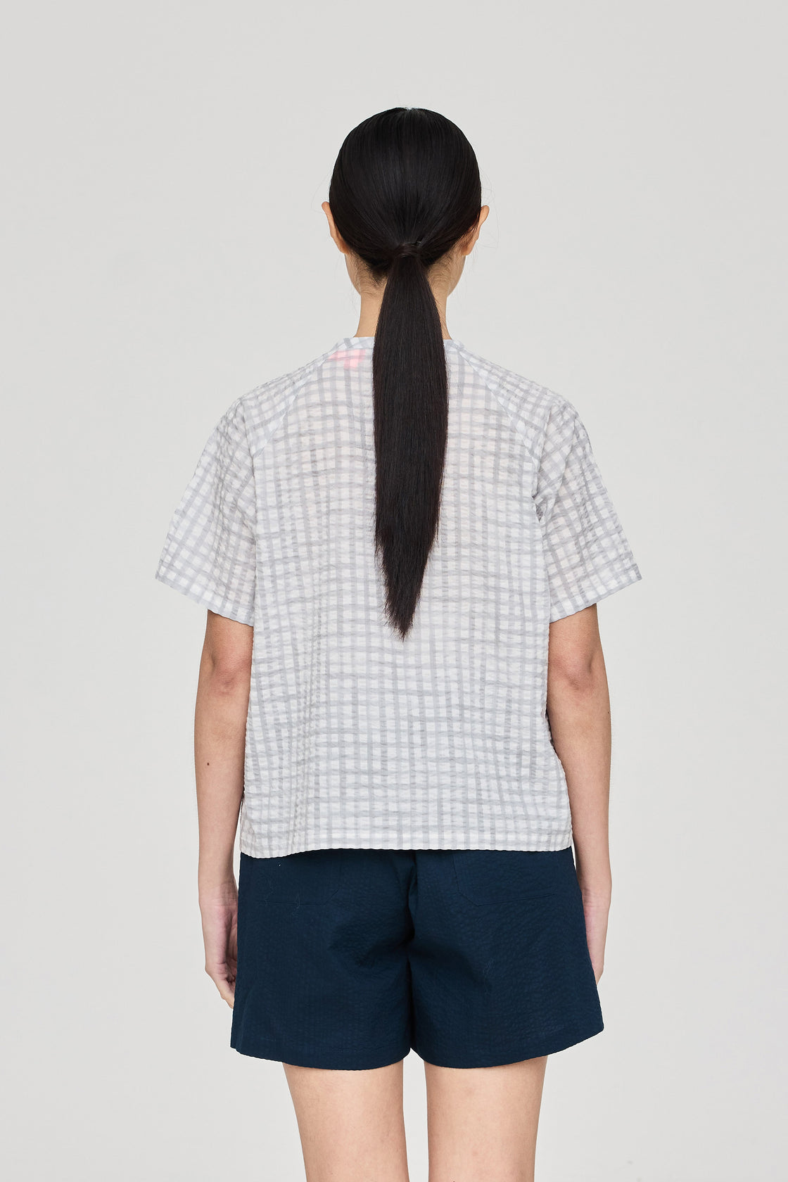 TP Oversized T-Shirt Salt-Shrunk Grids