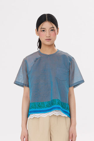 TP Shirt B Pleats Saree [PRE-ORDER]