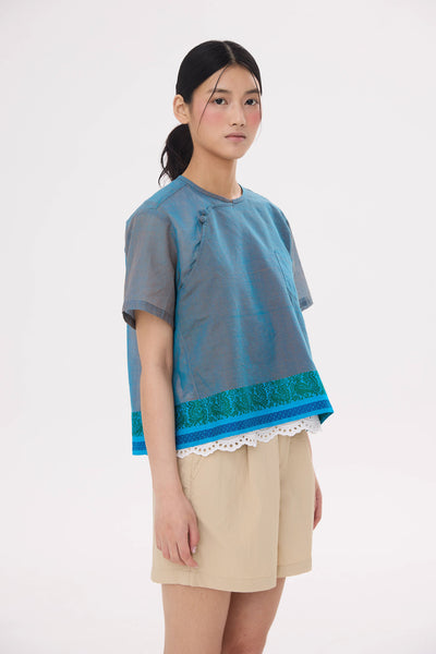 TP Shirt B Pleats Saree [PRE-ORDER]