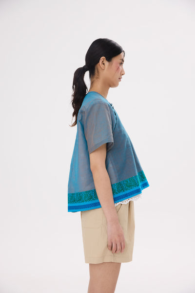 TP Shirt B Pleats Saree [PRE-ORDER]