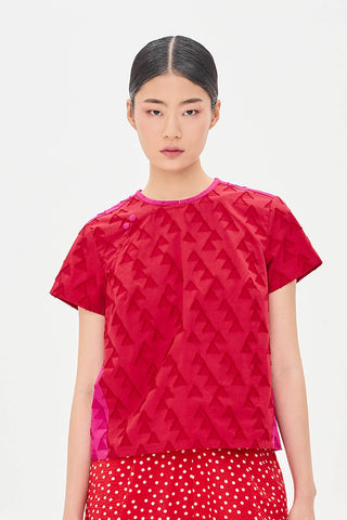 TP T Shirt Triangle Cut Jacquard [PRE-ORDER]