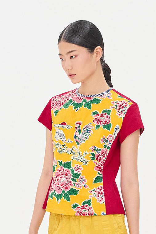 TP Unq Golden Peony Rooster TB