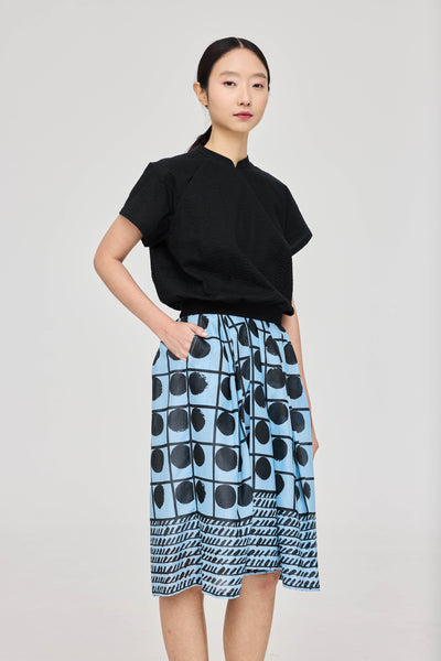 Uneven Hem Skirt Dots [PRE-ORDER]