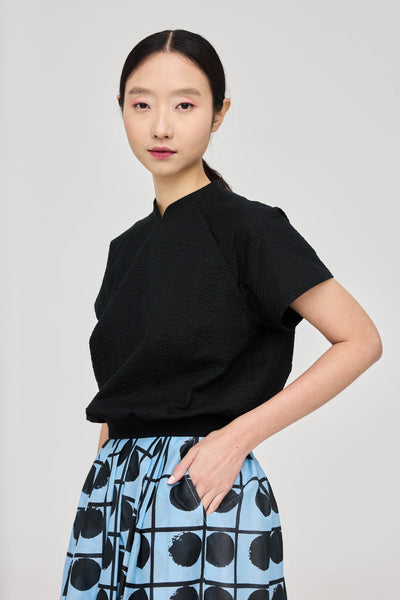 Uneven Hem Skirt Dots [PRE-ORDER]
