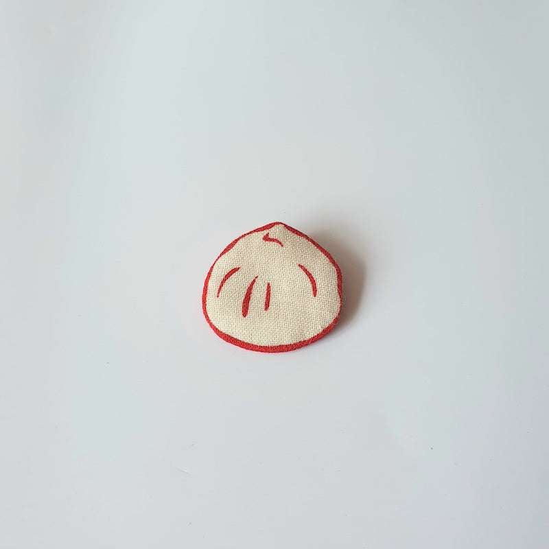 Fabric Brooch (Baozi)