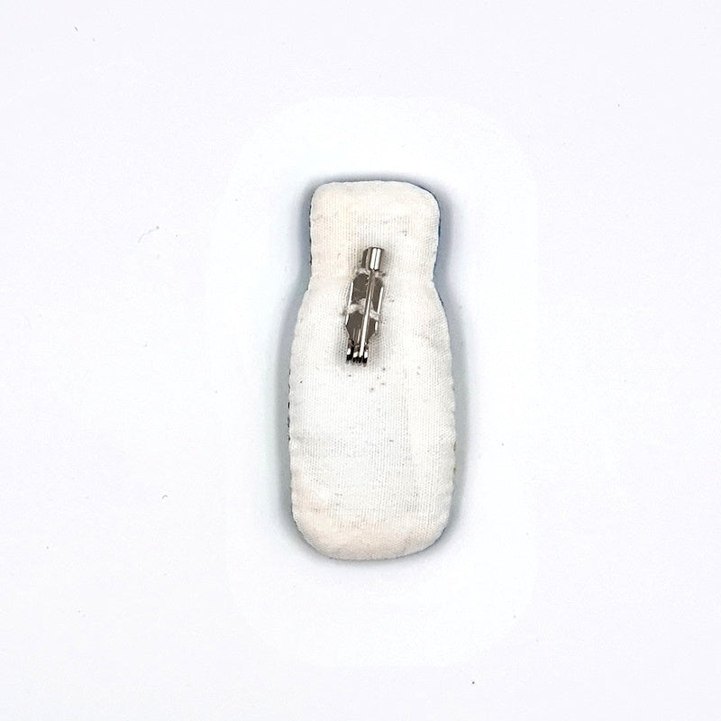 Fabric Brooch (Salt)