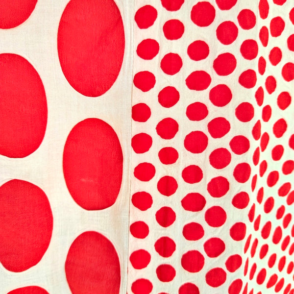 TP Polka Dots Mod Trad Red/White